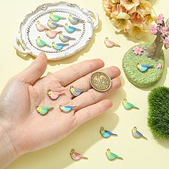 20pcs 4 pendentifs en alliage de couleurs&nbsp;ENAM-YW0009-44