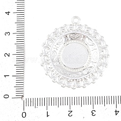 304 Edelstahl mit synthetischen türkisfarbenen Anhängern&nbsp;STAS-H253-01D-S