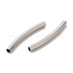 Anlaufgeschützte 304 Edelstahl-Rohrperlen&nbsp;STAS-M308-01G