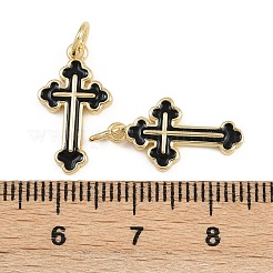 Messing Emaille-Anhänger&nbsp;KK-L240-31G