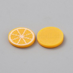 Cabochons en résine opaque&nbsp;RESI-WH0034-67