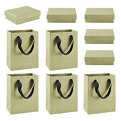 3 Stück rechteckige Schmuckaufbewahrungsboxen aus Papier&nbsp;CON-TA0001-39C-01