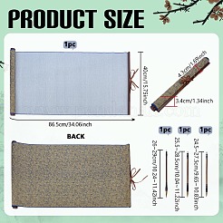 1 pinceau de calligraphie chinoise en polyester&nbsp;AJEW-PH0008-93A