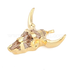 Pendentifs grands en résine &nbsp;RESI-E008-05G-04