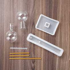 Diy t-form wasserpflanzvase schreibtisch dekoration kit&nbsp;DIY-C055-10