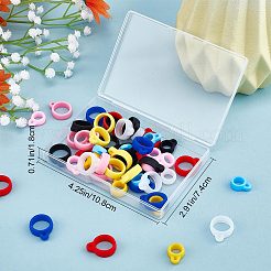 72 pz 12 pendenti in silicone di stile&nbsp;SIL-GF0001-26