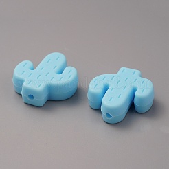 Perles de silicone écologiques de qualité alimentaire&nbsp;LS-SIL-WH0013-23A
