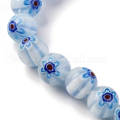 Handgemachte Millefiori Bunte Malerei Perlen Stränge&nbsp;LAMP-G164-05L
