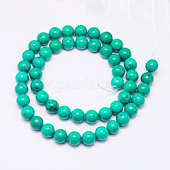 Filo di perle di magnesite naturale&nbsp;TURQ-G096-10mm