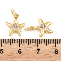 Messing micro pave klare zirkonia anhänger&nbsp;KK-H292-53B-G