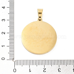 Ciondoli in acciaio inossidabile 304&nbsp;LS-STAS-M341-01G-06