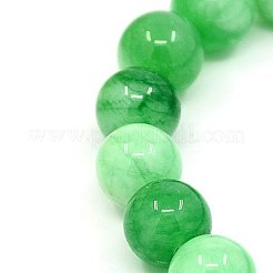 Pulseras de jade blanco natural de estiramiento&nbsp;X-BJEW-A088-8mm-C05