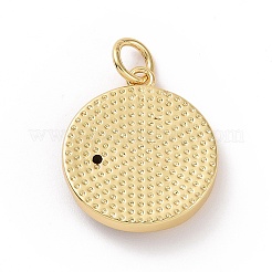 Estante de placas micro latón allanan colgantes de circonio cúbico&nbsp;ZIRC-C042-18