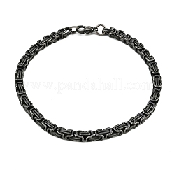 304 Edelstahl-Kettenarmbänder für Damen und Herren&nbsp;BJEW-Z143-31AS