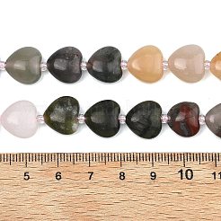 Fili di perline di avventurina rosa naturale sfumata&nbsp;G-B185-A06