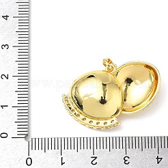 Pendentifs avec zircon cubiques à micro-pavés en laiton&nbsp;KK-L253-02G