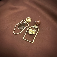 Pendientes colgantes de aleación de esmalte Nuggets&nbsp;FS-WGBB78E-01