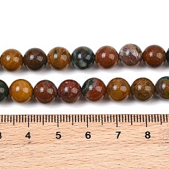 Naturales nuevo océano jaspe cuentas hebras&nbsp;G-G954-01-8mm