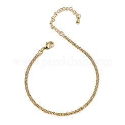 Messing-Seilkettenarmbänder für Frauen&nbsp;BJEW-G735-08G