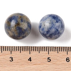 Natürlicher blauer Jaspis ohne Loch&nbsp;G-K353-04C-14
