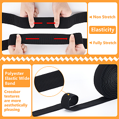 10 Yard breites elastisches Polyesterband&nbsp;EW-BC0001-07A