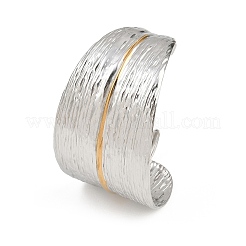 Brazaletes de acero inoxidable 304 para mujer&nbsp;BJEW-D363-01A-PG