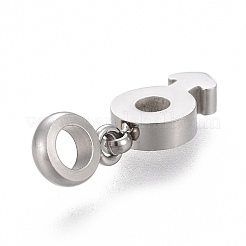 Pendentifs en acier inoxydable 304 anti-ternissement&nbsp;STAS-F259-023P