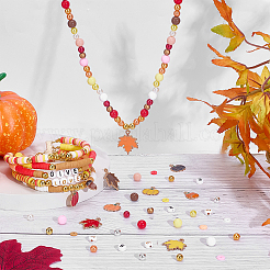 Kits de fabrication de bijoux d'automne DIY&nbsp;DIY-PH0032-24