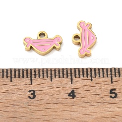 Pendentifs en acier inoxydable 304 émaillés&nbsp;SA-CBA7876-37G-02