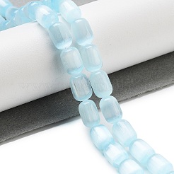 Fili di perline di selenite naturale&nbsp;G-F750-B-03