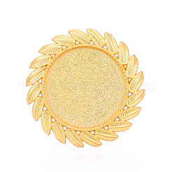 Base de anillo de copa con bisel de aleación y hierro ajustable con bandeja giratoria&nbsp;MAK-T012-11G
