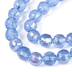 Chapelets de perles en verre transparente  &nbsp;GLAA-Q107-02A-14