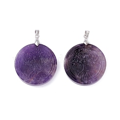Colgantes de piedras preciosas naturales&nbsp;G-P459-02