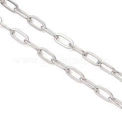 Herstellung einer Halskette aus 2.5 mm Edelstahl 304 mit Büroklammern&nbsp;AJEW-JB01496-01