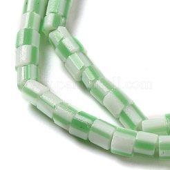 Handgemachte nepalesische Bunte Malereiperlen&nbsp;LAMP-B023-04A-03