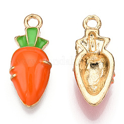 Pendentifs en émail en alliage doré&nbsp;ENAM-N056-196