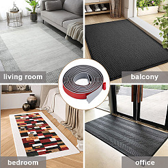 Tiras protectoras de bordes autoadhesivas de TPE&nbsp;DIY-WH0899-130A