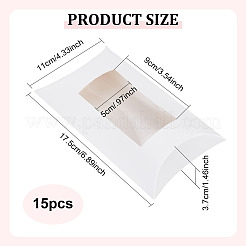 Scatole di caramelle di carta cuscino&nbsp;CON-BC0007-07B