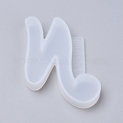 Lettre moules en silicone bricolage&nbsp;DIY-I034-08N