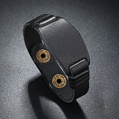 Lederarmbänder im Punk-Stil&nbsp;BJEW-WH20008-20C
