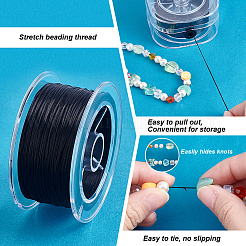 Filo di cristallo elastico piatto&nbsp;EW-WH0016-02C-02