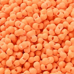 Gummierte Glasperlen&nbsp;SEED-Z003-01I