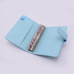 Cahier à feuilles mobiles en cuir pu&nbsp;AJEW-WH0152-57