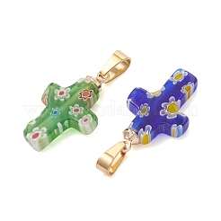 Manuelle Bunte Malerei Anhänger & Charms&nbsp;PALLOY-JF05246