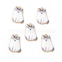 Pendentifs d'émail en alliage&nbsp;X-ENAM-M046-12G-D
