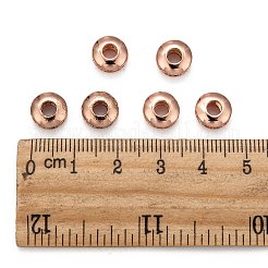 Perline zirconi micro pave  in ottone&nbsp;ZIRC-F001-121RG