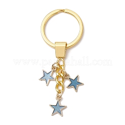 Portachiavi a forma di stella in lega smaltata&nbsp;KEYC-JKC01084-04