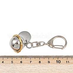 Porte-clés en acier inoxydable 304&nbsp;KEYC-S001-01PG