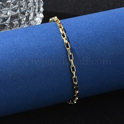 Messing Box Kette Armbänder&nbsp;BJEW-H537-03G