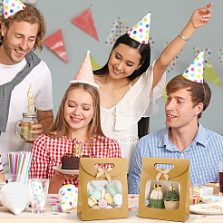 Rechteckige Geschenktüten aus Papier&nbsp;ABAG-WH0048-07C